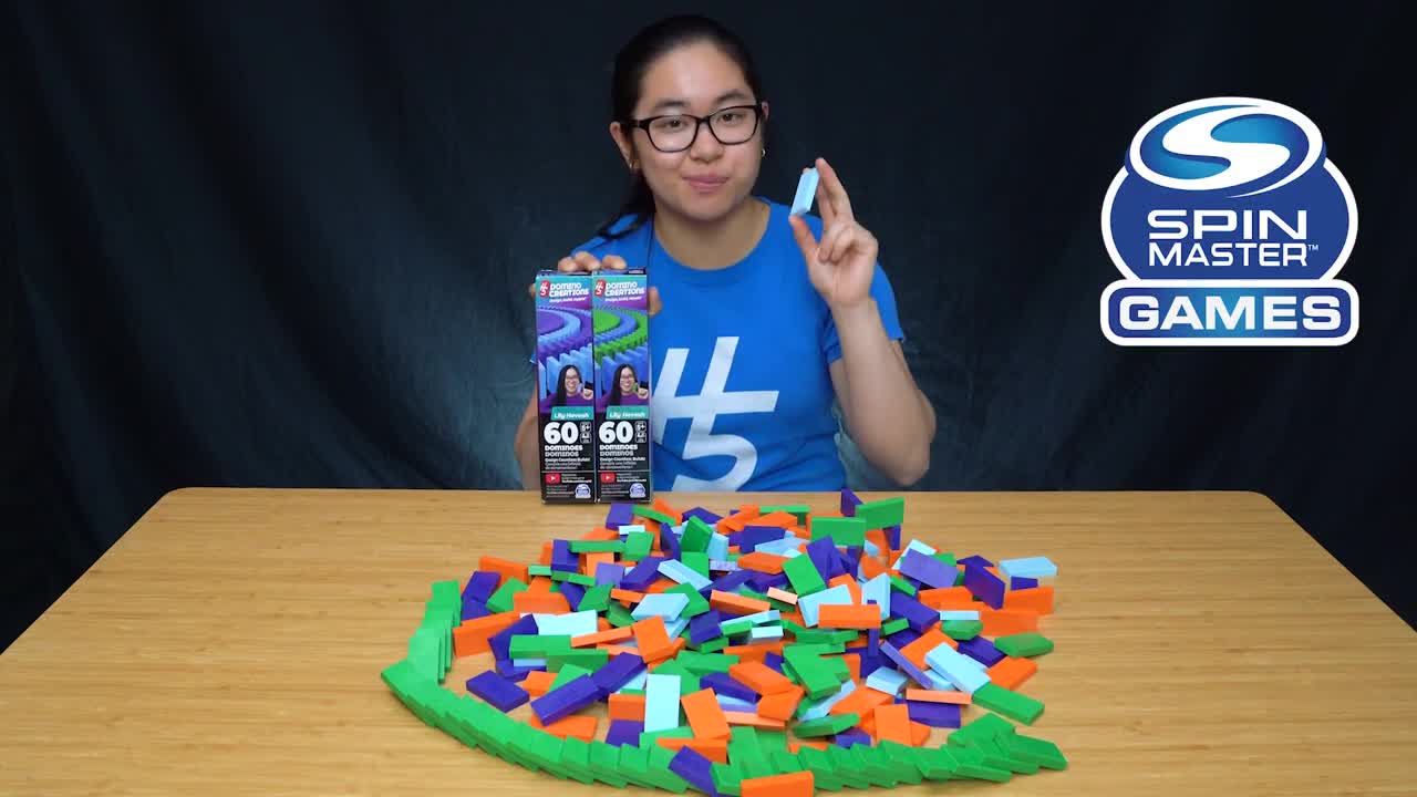 How to Build a 3D Domino Pyramid