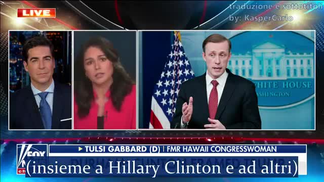 Sentite Tulsi Gabbard sulla Clinton..