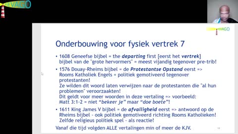 R 141 Bouwwerk = Griekse woord Apostasia - Principe van Juiste Vertaling