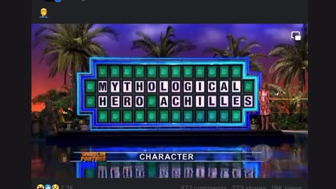 Wheel of Fortune steals a million dollars from contestant for mispronouncing.