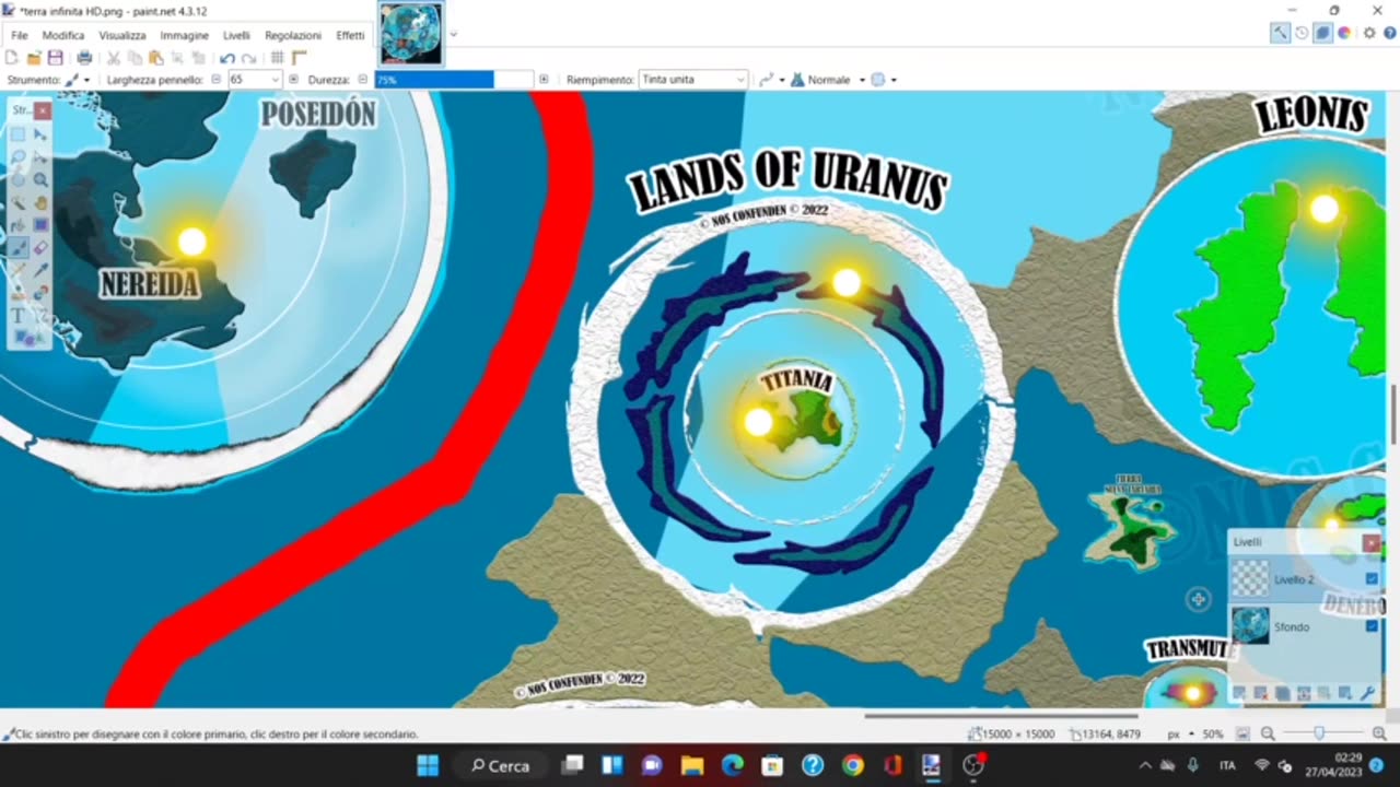 (Part 3) NOS Confunden's Terra Infinita 3: Lands of Uranus, Lands of Orion, the Etaminas and Chronos