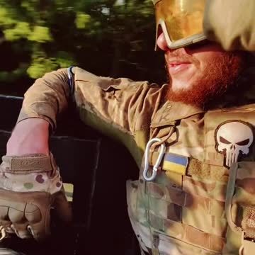 Footage From Ukrainian Machine Gunner
