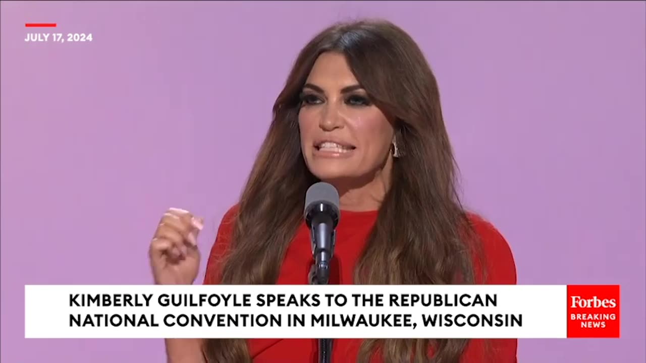 'God Has Put An Armor Of Protection Over Donald Trump'- Kimberly Guilfoyle Gives Intense RNC Speech