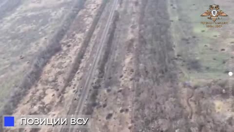Artillery of the 3rd Brigade hit enemy manpower