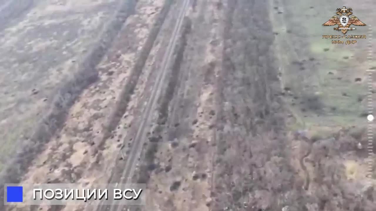 Artillery of the 3rd Brigade hit enemy manpower
