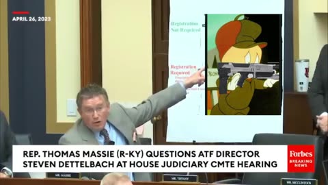 Rep. Massie DESTROYS ATF Stooge Over Useless Gun Law