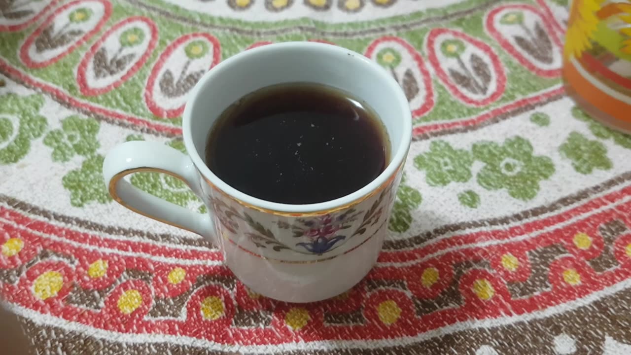 Tea with nice cup