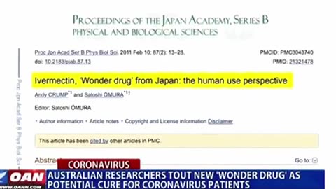 Ivermectin the coronavirus Cure