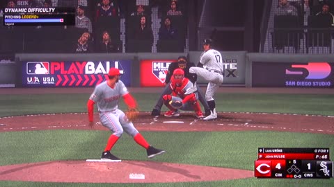 MLB The Show: Cincinnati Reds vs Chicago White Sox (S5 G15)