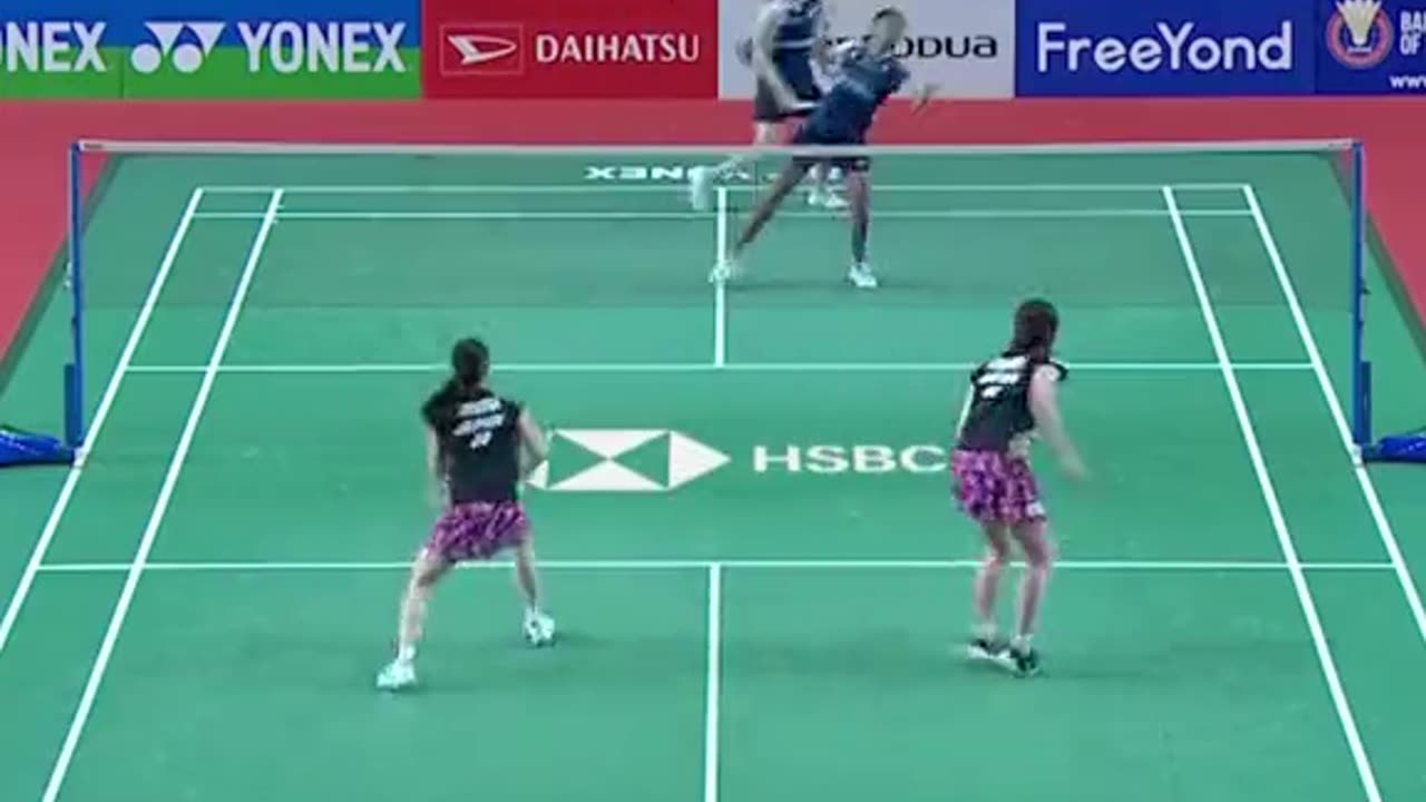 A great competition, a great game of badminton, will be enjoy