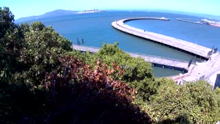 Beautiful Alcatraz on a sunny Day