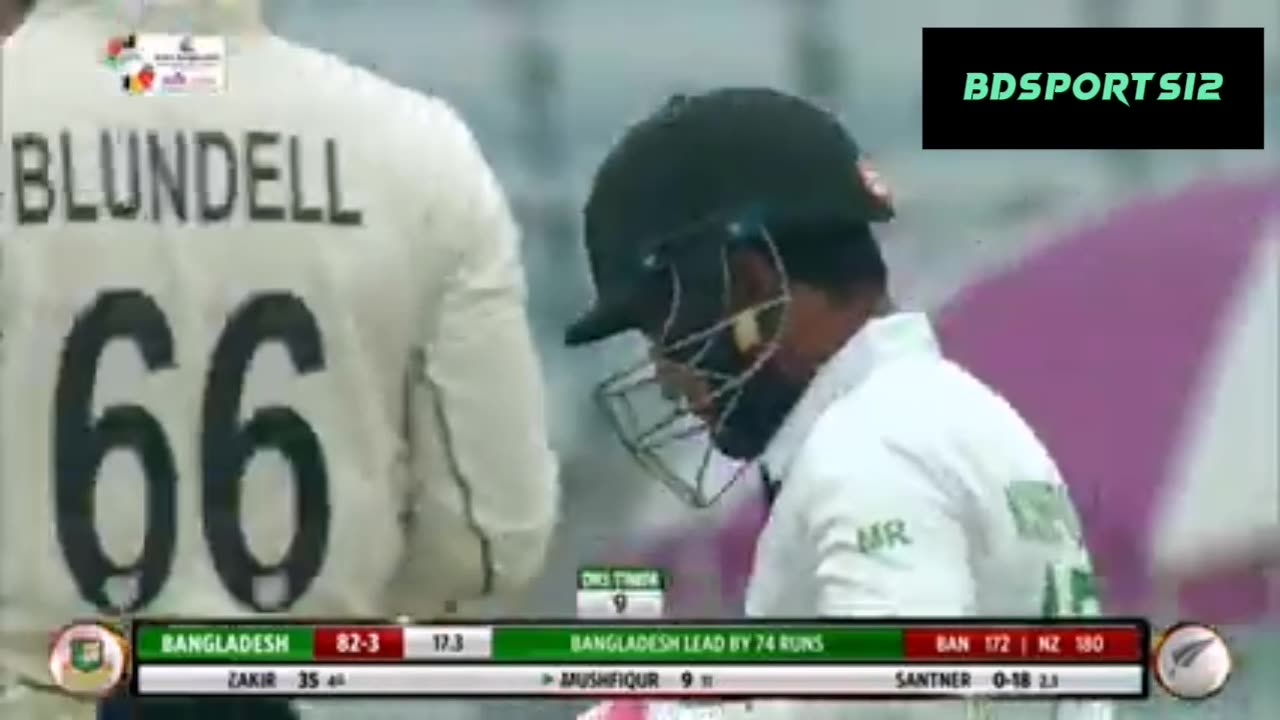 Bangladesh Fall of Wickets | 2nd Innings | Ban vs NZ | 2nd Test,Day 4 | T Sports