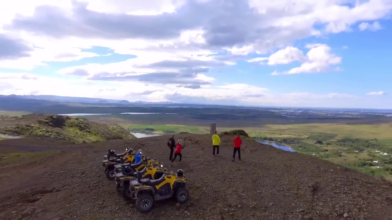 ATV nær Reykjavik