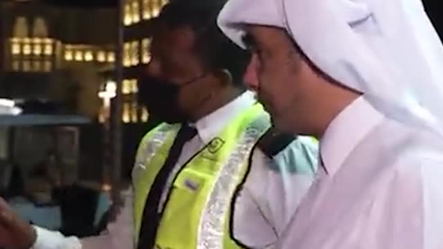 the Danish news crew who were mistakenly stopped.