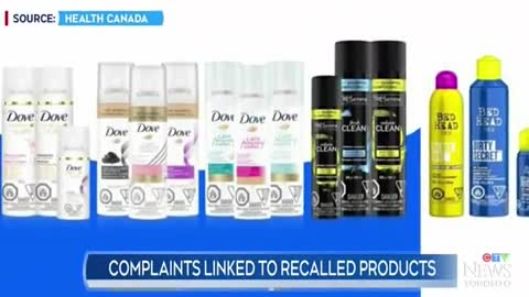 Health Canada recalls dry shampoo products because it contains carcinogenic chemical benzene.