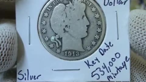 Barber Half Dollars 90% Silver Rare Coins