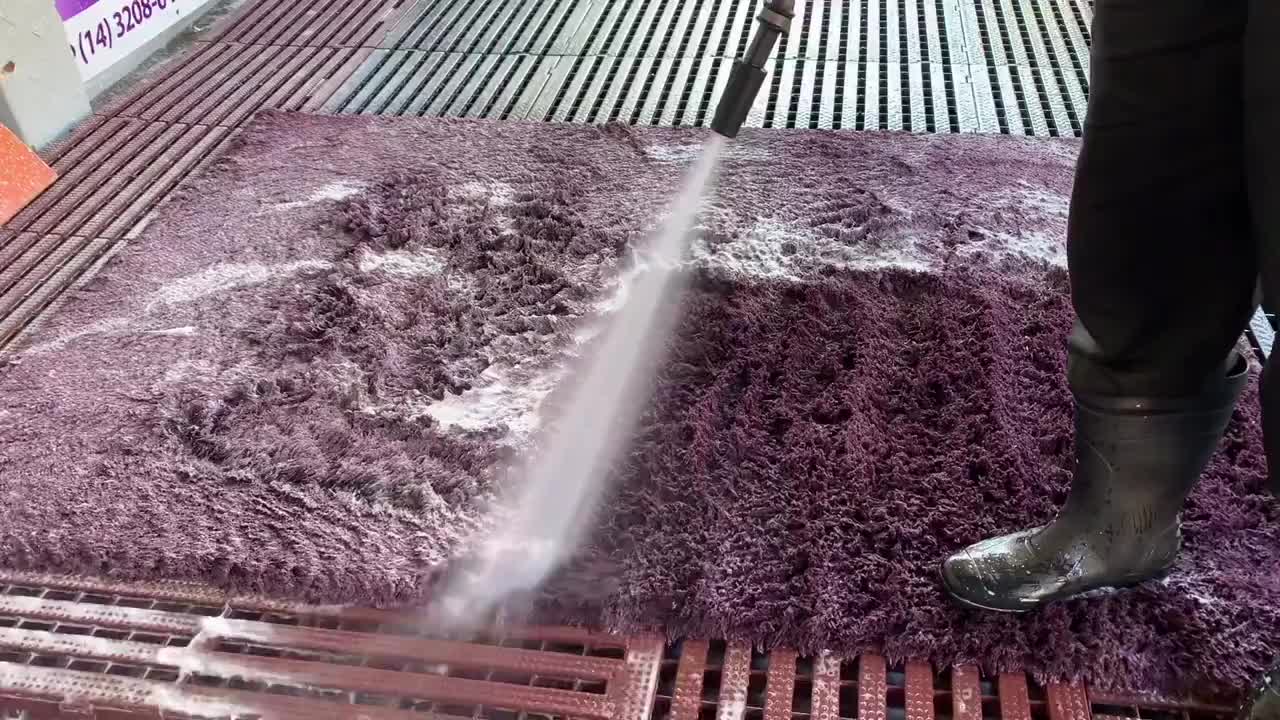 Extremely dirty carpet cleaning satisfying rug cleaning ASMR