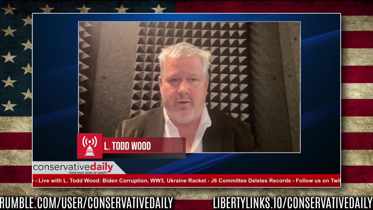 Conservative Daily Shorts: Todd’s New Book w Todd Wood