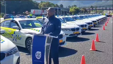 Traffic Law Enforcement, N1 Huguenot Toll Plaza receive 31 Traffic Enforcement vehicles