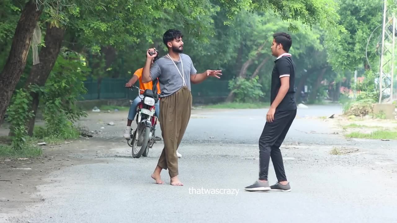 Funny Pagal Man Prank