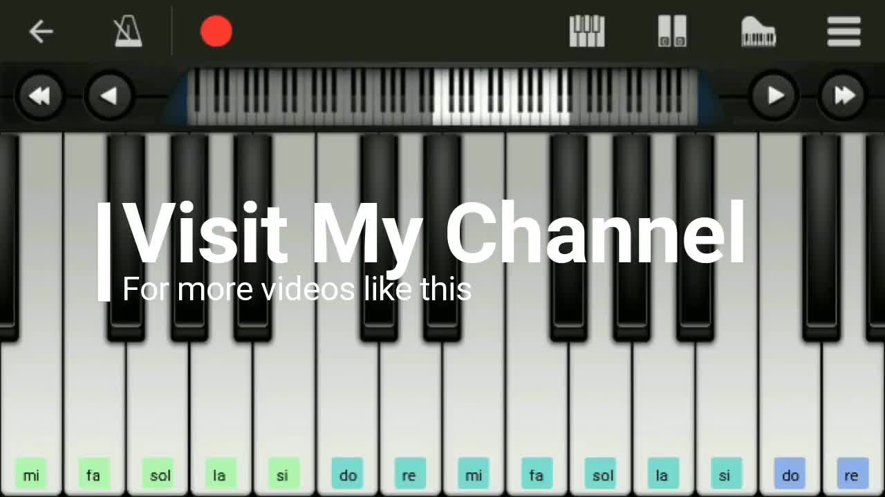 Little Do you know- Easy Piano tutorial