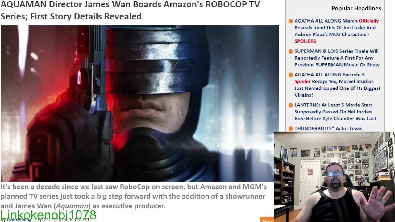 James Wan On Board As Executive Produce Robocop Series For Amazon