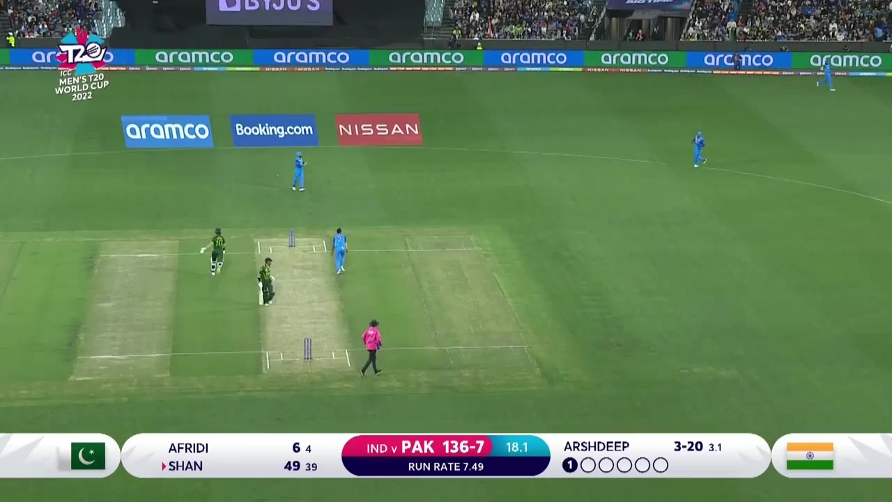 IND vs PAK - ICC Men's T20 World Cup 2022 match highlights