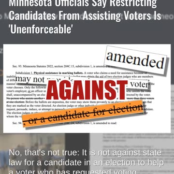 Fact Check: Tim Walz Did NOT Break Law By Helping Son Vote -- Law Was Changed