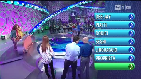 RAIUNO - Reazione A Catena-La Catena Musicale (14/06/2016)