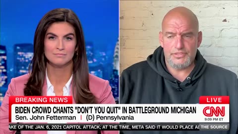 🤬 Fetterman is mad that Biden's cognitive decline is an issue — cope and seethe, John! 😡