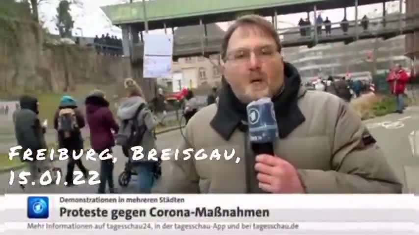 TAGESSCHAU, 15.01.22, LIVE-SCHALTE AUS FREIBURG- REPORTER HENNING WINTER BERICHTET OBJEKTIV