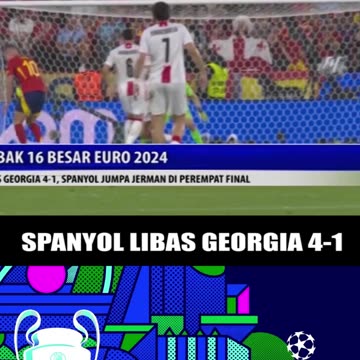 Spain 4-1 Georgia, euro 2024