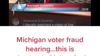 Michigan Voter Fraud