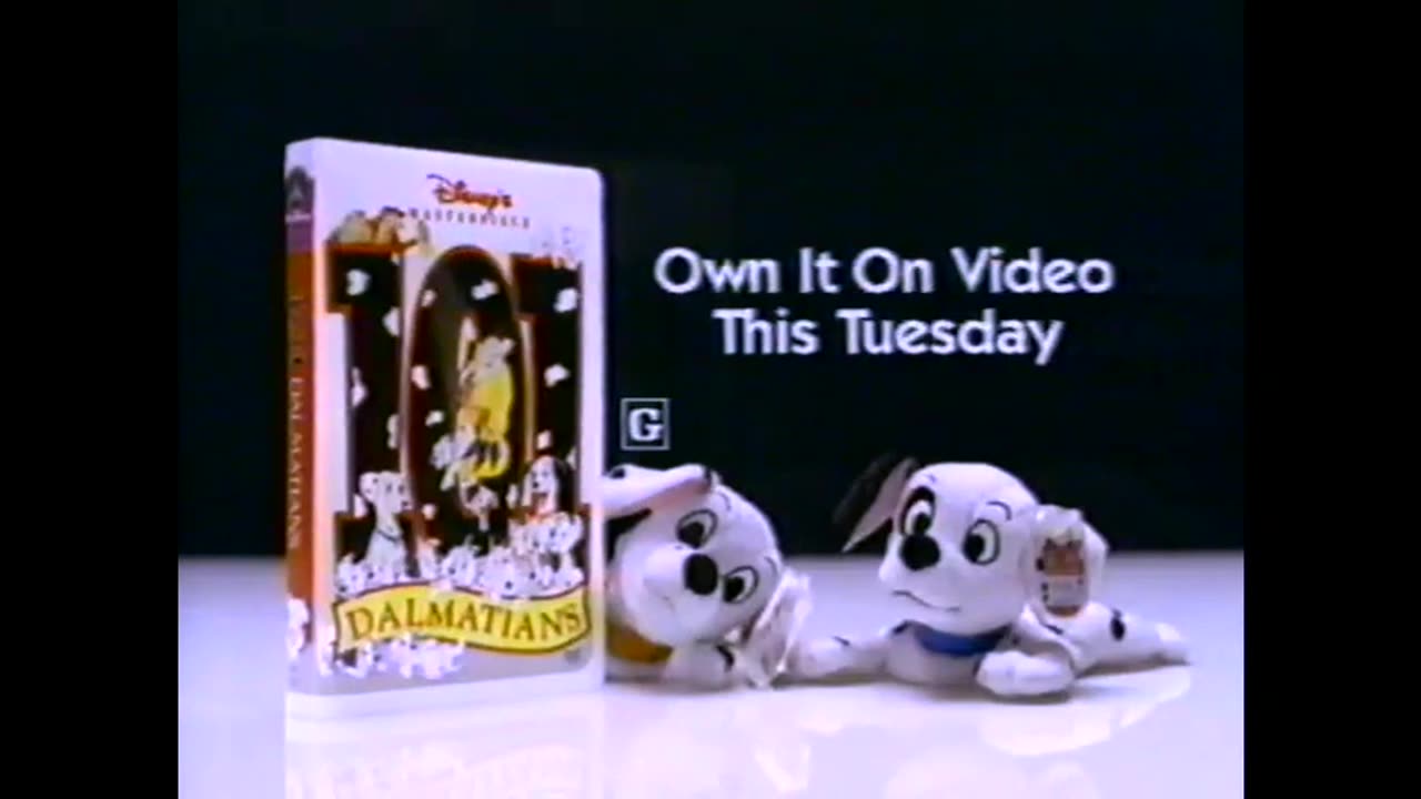 March 5, 1999 - Buy '101 Dalmations' on Home Video & Get a Beanbag