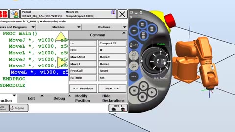 Kuka Pendant SW tutorial/walkthrough for autonomous productions