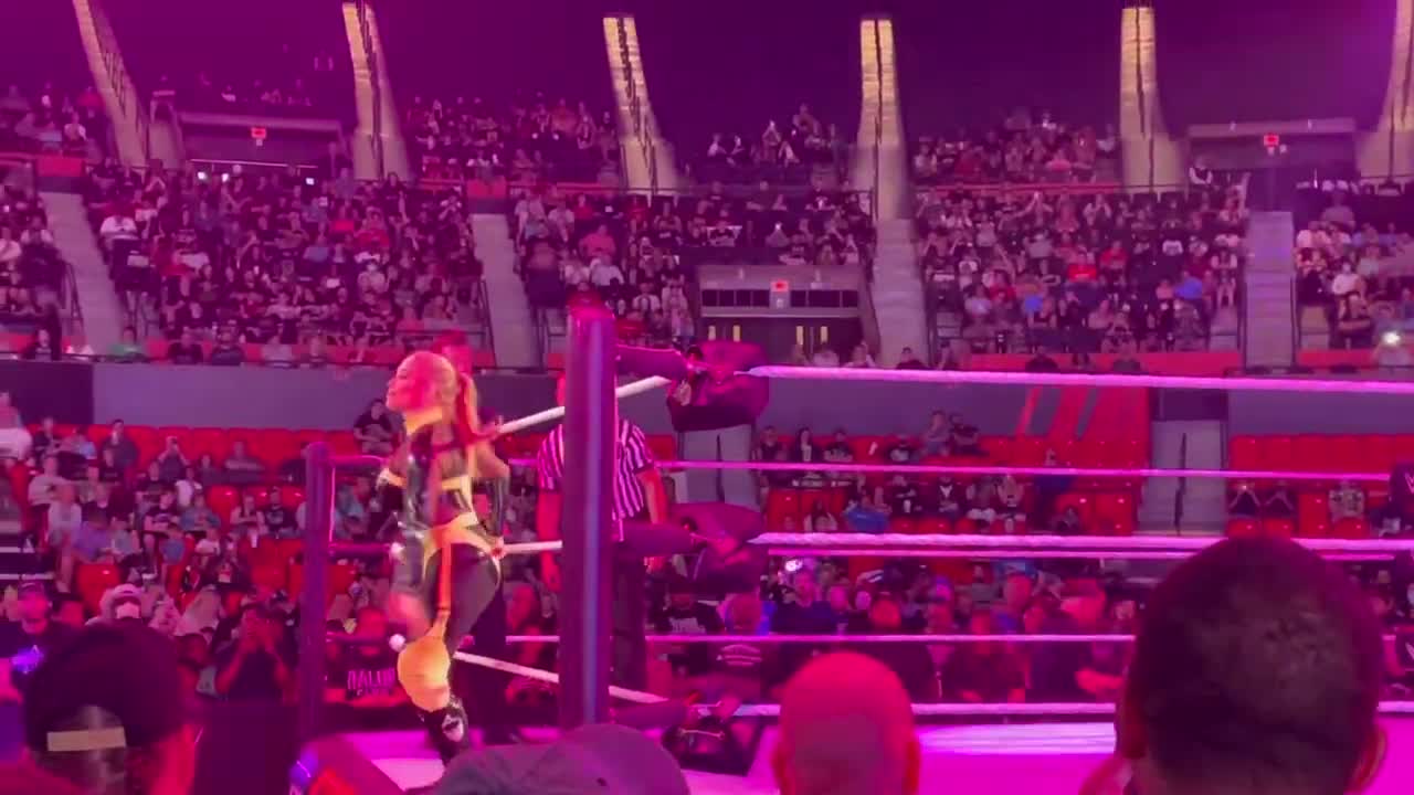 Natalya vs Ronda Rousey - WWE Saturday Night Main Event 6_4_22