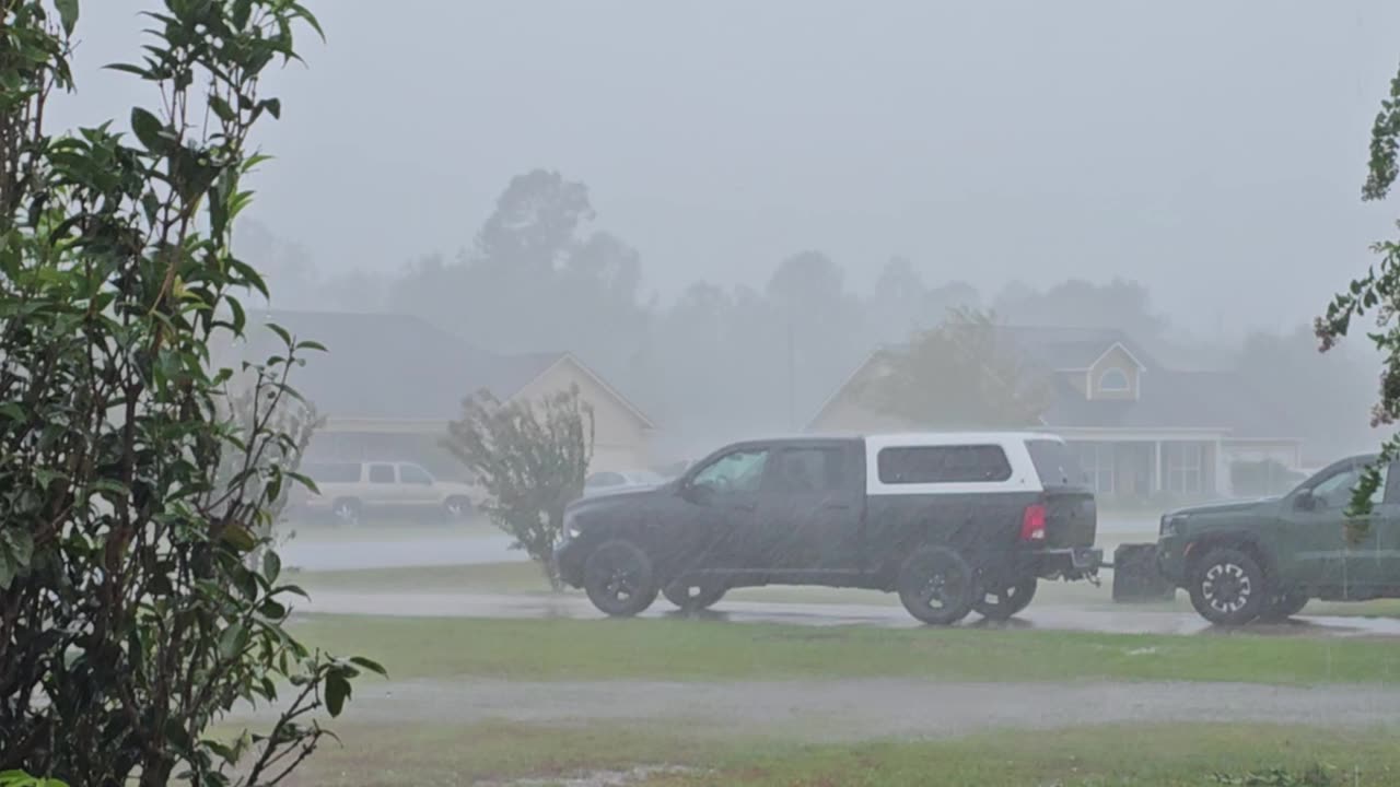 The storm is here! Power out for 5 days, generator running for 5 days, trees down everywhere