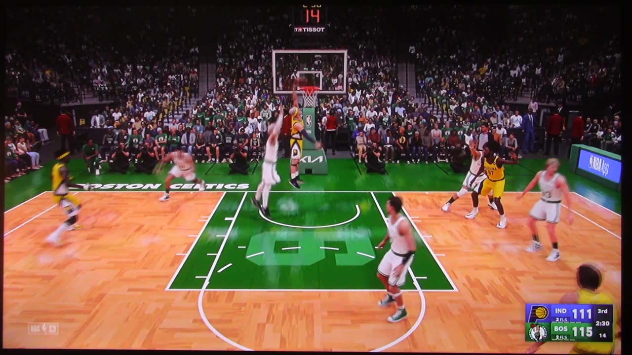 NBA2K: Indiana Pacers vs Boston Celtics (Dunks-Buzzer Beater)