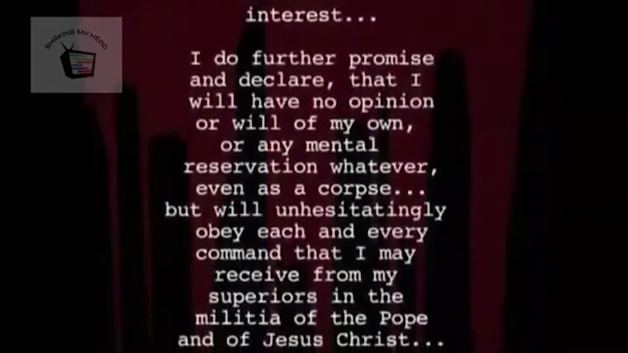 The Extreme Oath Of The Jesuit