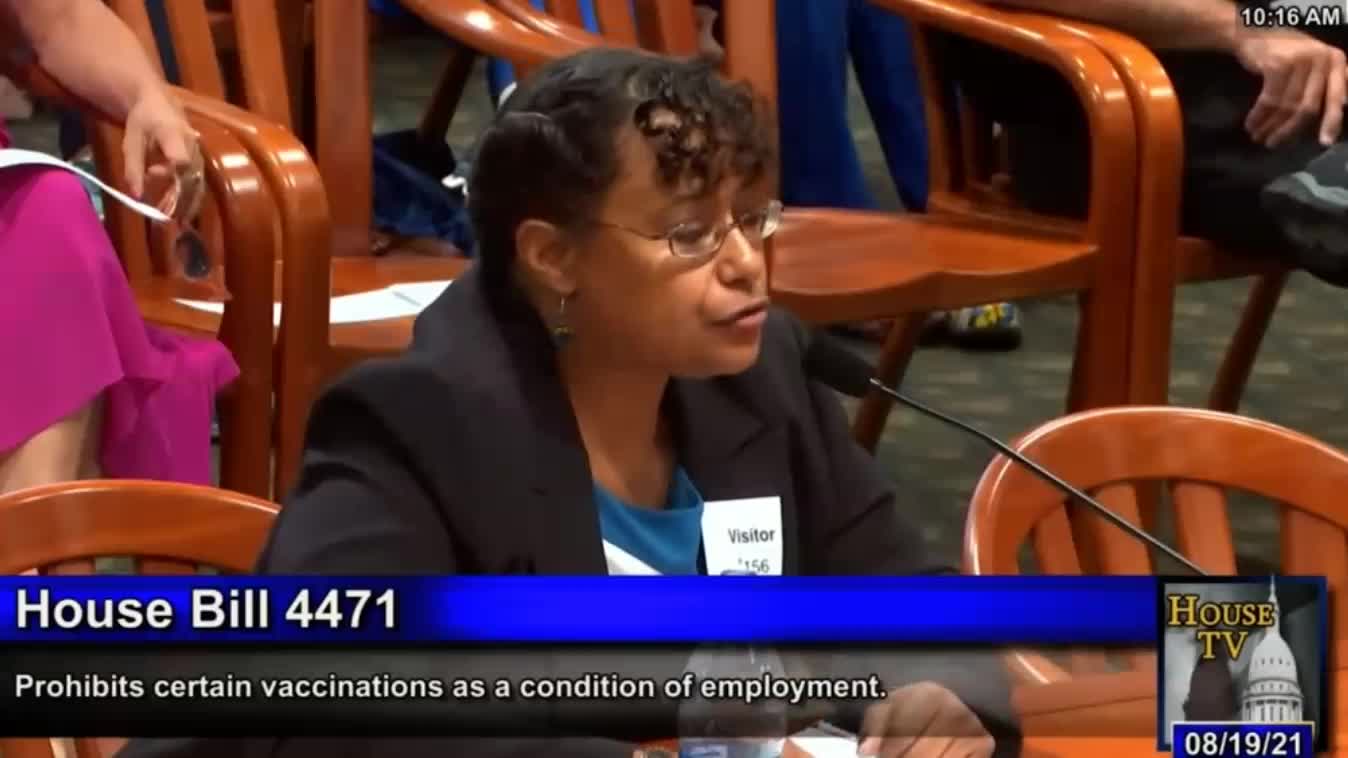 Dr. Christina Parks testimony for Michigan HB4471 on 08-19-21