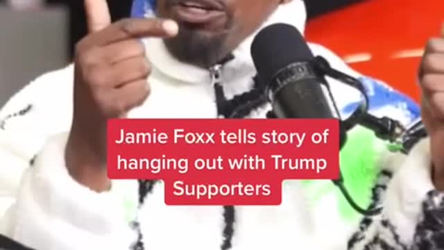 Jamie Fox on Trump Supporters