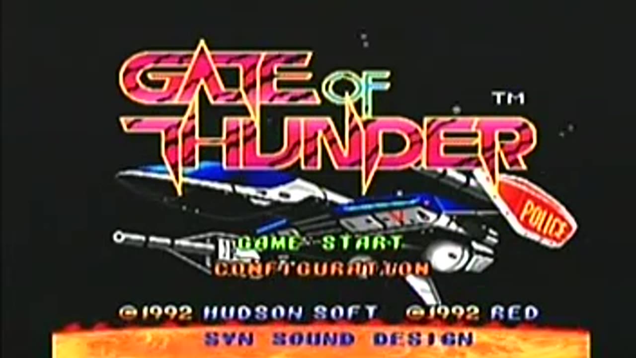 Gate of Thunder (TG-16 CD) 1/2