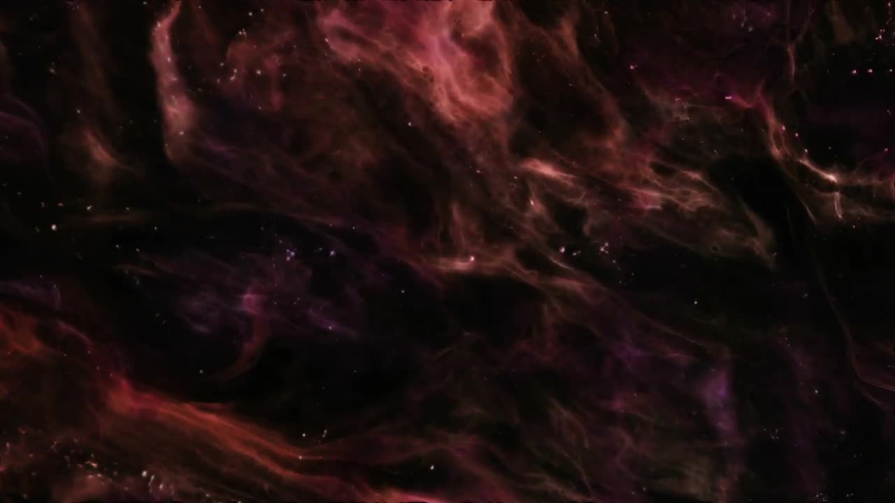 Х Space Nebula - Abstract Motion Graphics Background Loop