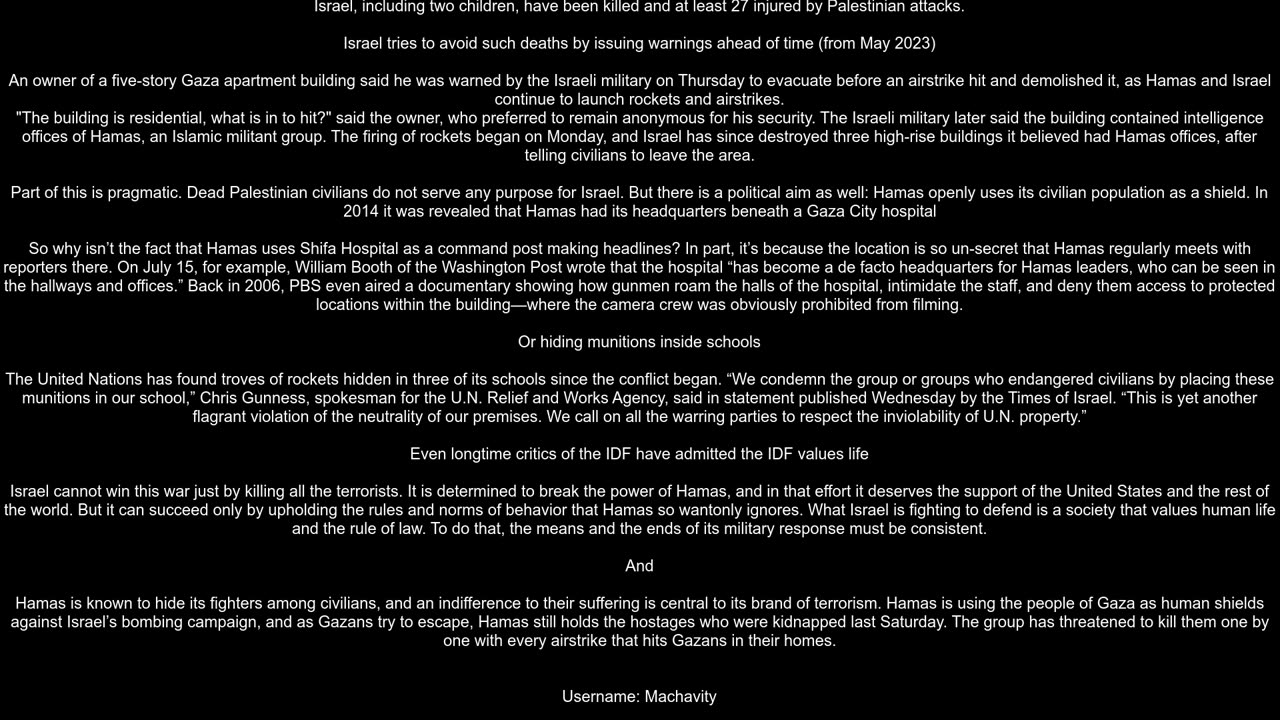 If Israel is at war with Palestine then why would they announce military attacks beforehand