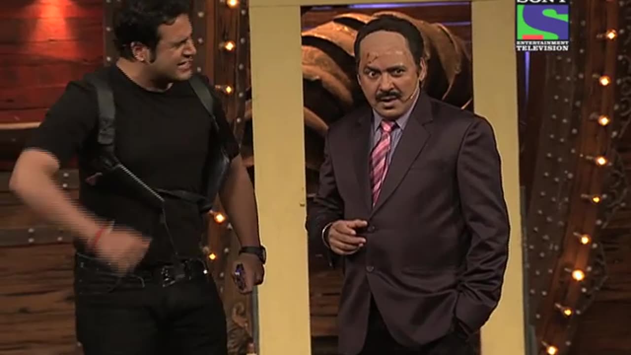 Krushna as Daya & Sudesh as ACP Pradyuman