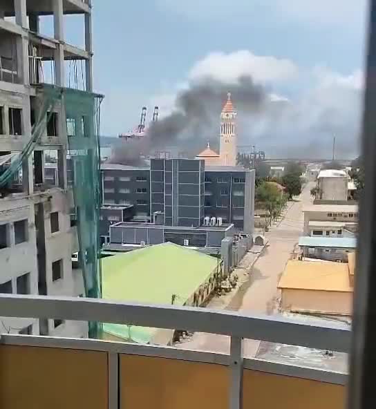 Just before Guinea's President was arrested in the capital of Conakry