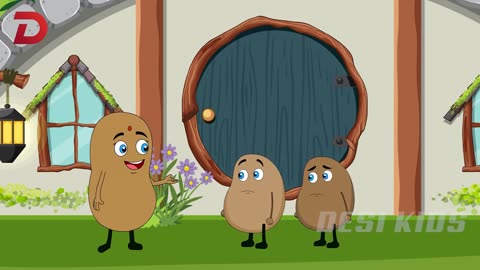 Allo Kachalu & Bandar Mama # Desi Kids Rhymes