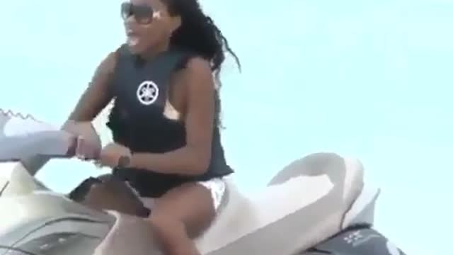 High speed water sports water motorcycle