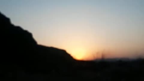 Beautiful Sunset Today KPK Pakistan