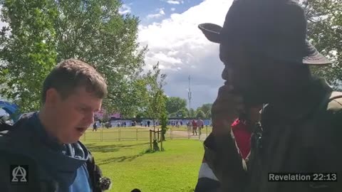 Speakers Corner - Part 1 - Bob Talks To A Guy Who Just Believes In 1 God, And All The Books